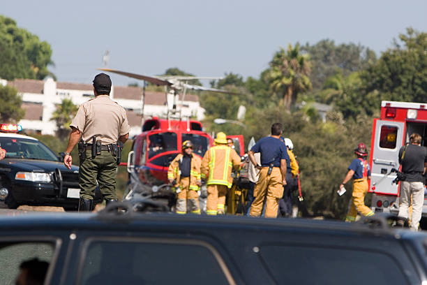 descolagem ar de emergência#2 - assistência em catástrofes imagens e fotografias de stock