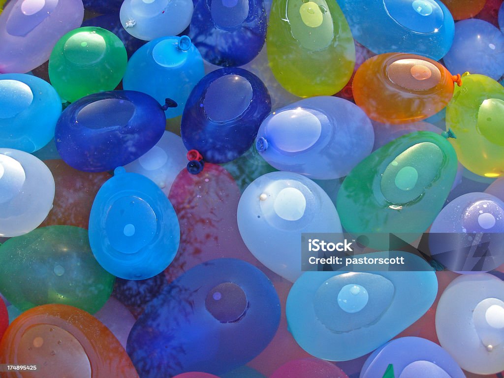 Matiz balões azuis - Royalty-free Atividade Foto de stock