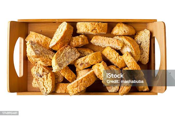 Biscoitos - Fotografias de stock e mais imagens de Alimentação Não-saudável - Alimentação Não-saudável, Amontoar, Amêndoa