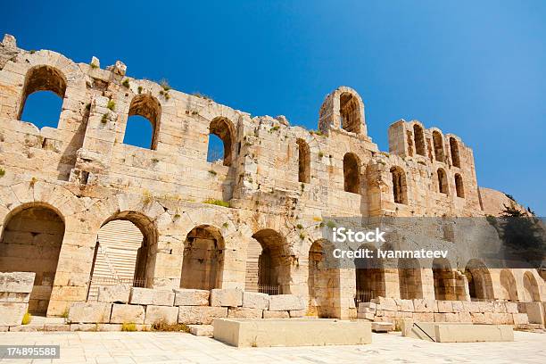 Lacropoli Il Partenone Di Atene - Fotografie stock e altre immagini di Acropoli - Atene - Acropoli - Atene, Antica civiltà, Antico - Condizione