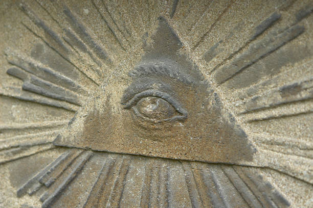 istock Eye of Providence Sandstone symbol 174895664