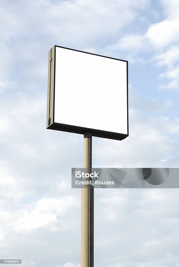 Leeren billboard - Lizenzfrei Poster Stock-Foto