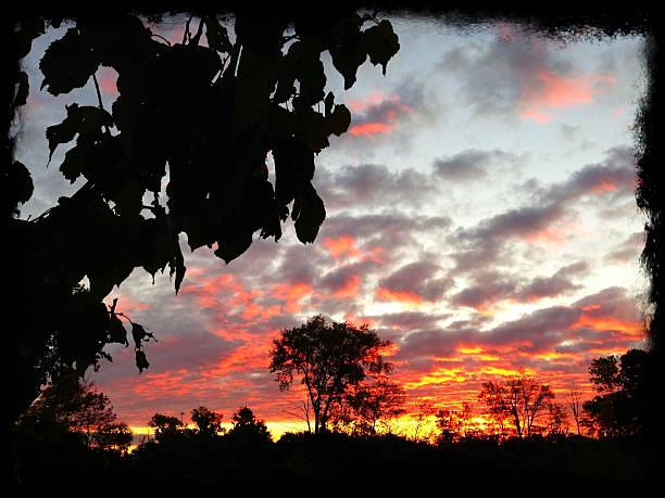 Red Warm Sunrise taken with Apple iPhone 5