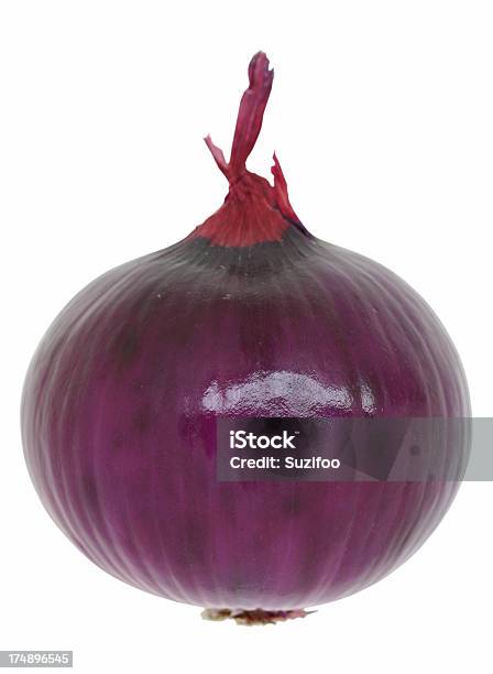 Red Onion Stock Photo - Download Image Now - Spanish Onion, Cut Out, Onion