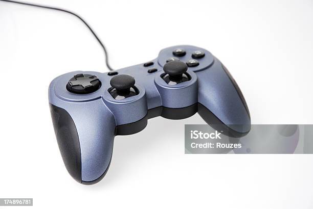 Foto de De Controle Pad e mais fotos de stock de Videogame - Videogame, Atividade Recreativa, Azul
