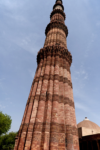 Qutab Minar, is a minaret and \