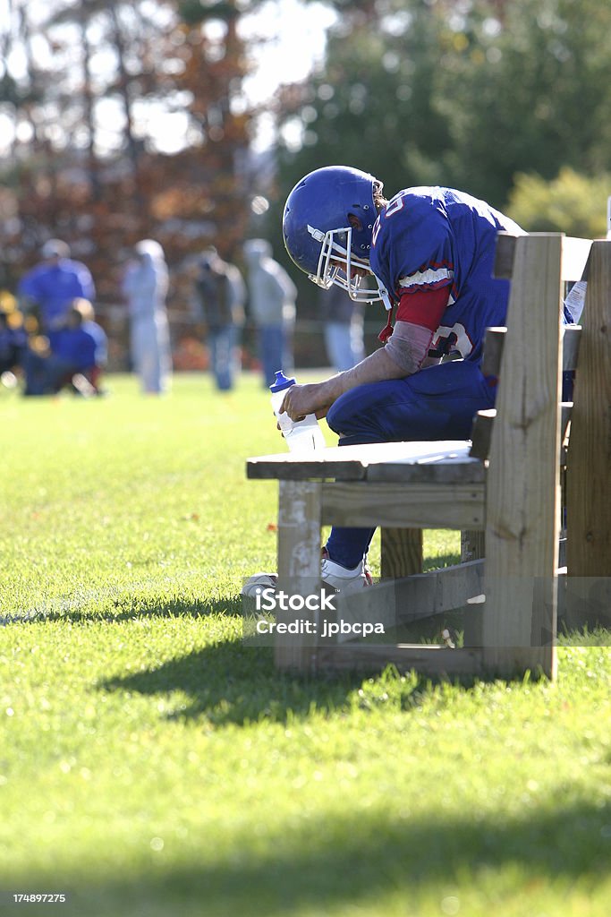 dejected Jogador de futebol - Royalty-free Atleta de reserva Foto de stock