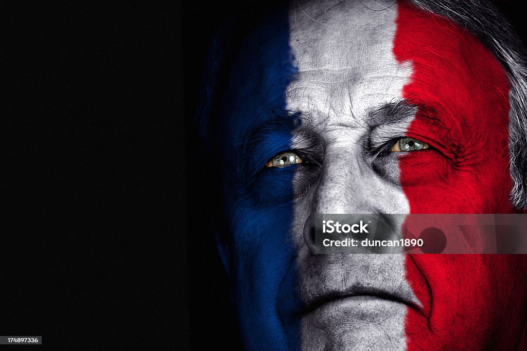 Francese Patriot - Foto stock royalty-free di Adulto
