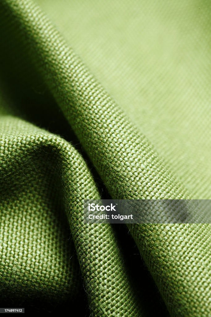 Verde-fundo de têxteis - Royalty-free Abstrato Foto de stock