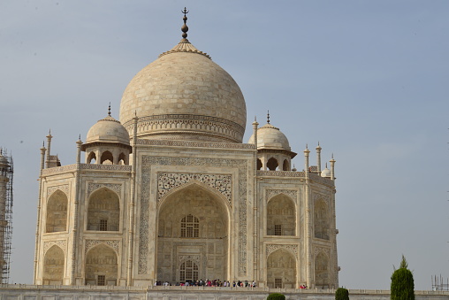 The Taj Mahal , more often  from Persian and Arabic, \