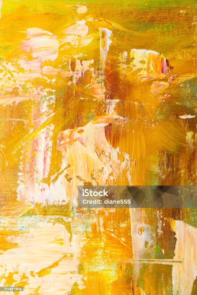 Close Up Of Thick Acrylic Paint On A Canvas Stock Illustration - Download  Image Now - Acrylic Painting, Art, Art And Craft - iStock