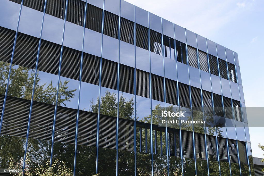 Blue Building Side View Blue Building Stock Photo - Download Image Now - Architecture, Blue ...