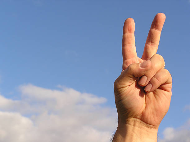 istock Peace Sign in the Sky 174898347