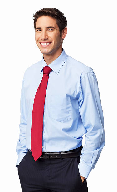 istock Businessman Standing With Hands In Pockets - Isolated 174898717
