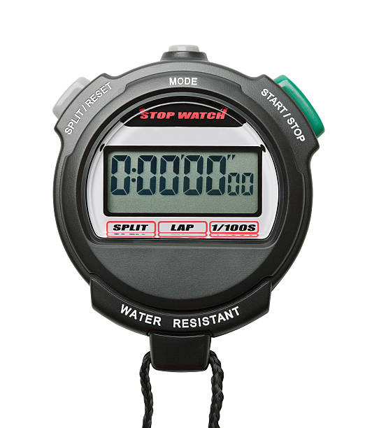 Digital Stopwatch Digital Stopwatch on white. stopwatch photos stock pictures, royalty-free photos & images