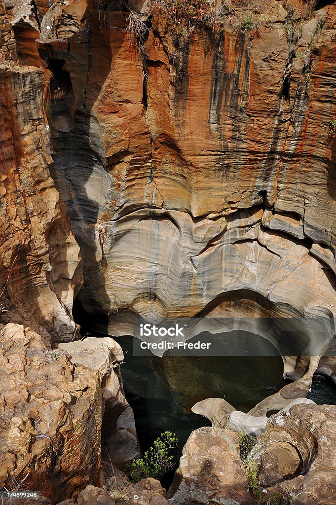 bourke's luck potholes at the blyde river canyon in south africa Abstract Stock Photo