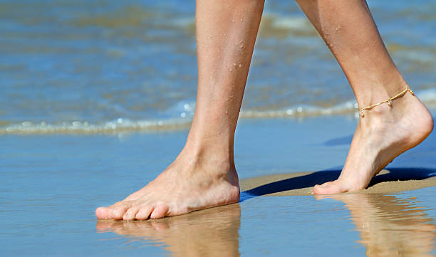 istock Sexy women's feet 174899250