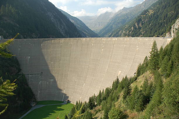 istock Sambuco Embankment Dam in Switzerland 174899340