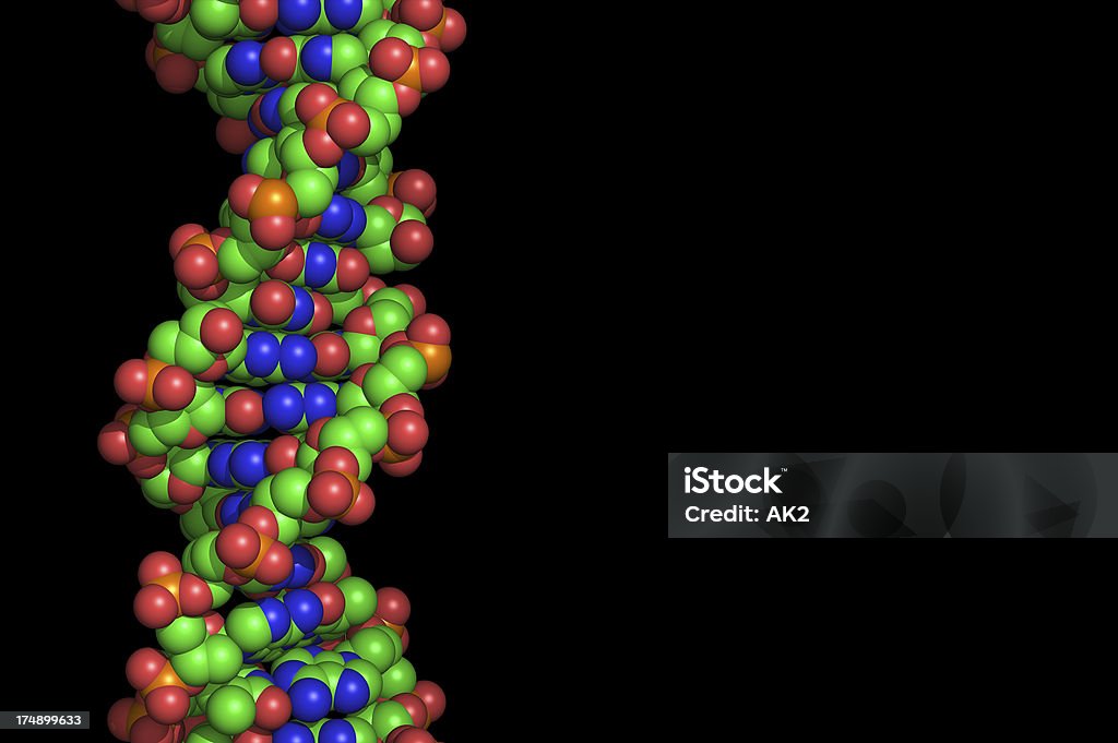 렌더링 선으로나 DNA 스트랜드 - 로열티 프리 개발 스톡 사진