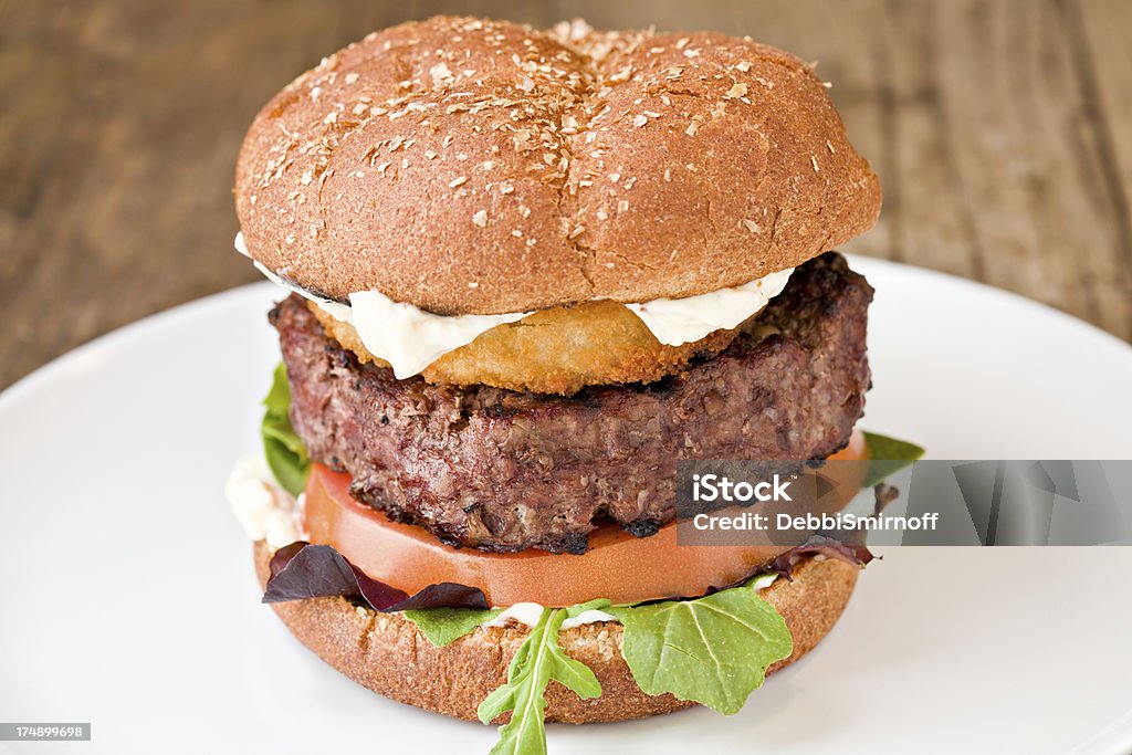 Seulement un hamburger - Photo de Aliment libre de droits