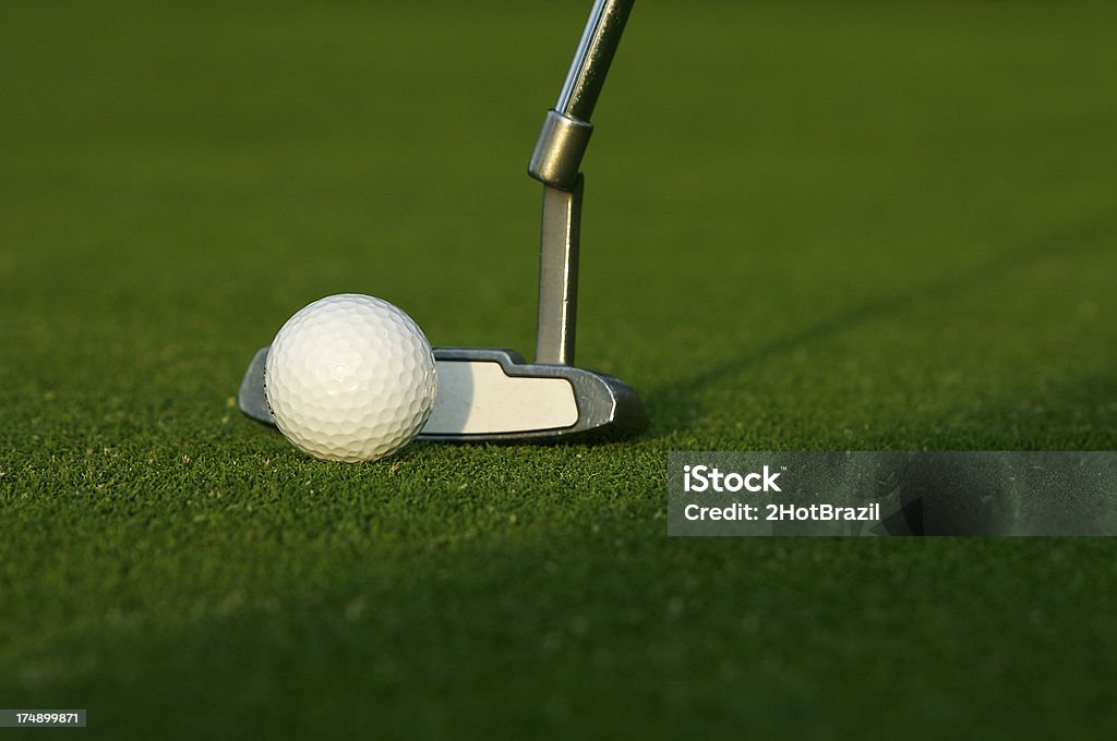 Pelota de Golf y Putter - Foto de stock de Actividad física libre de derechos