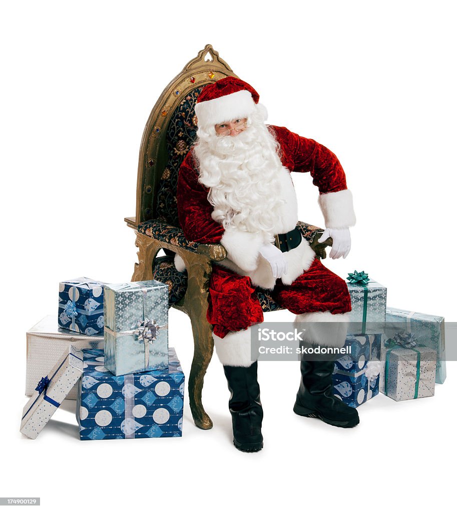 Ông Già Noel Ngồi Trên Ghế Với Quà Tặng Hình ảnh Sẵn có - Tải ...