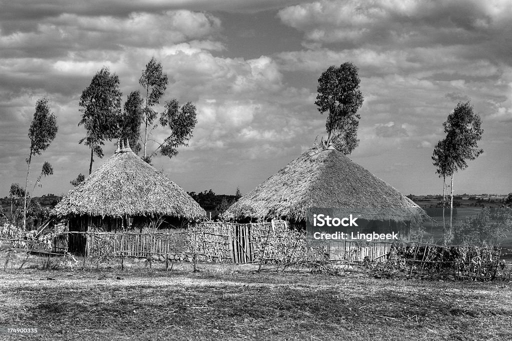 Cabanas africanas - Foto de stock de Cabana de Lama royalty-free