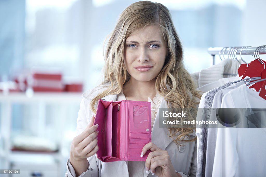 Gasto de los fondos - Foto de stock de Cartera vacía libre de derechos