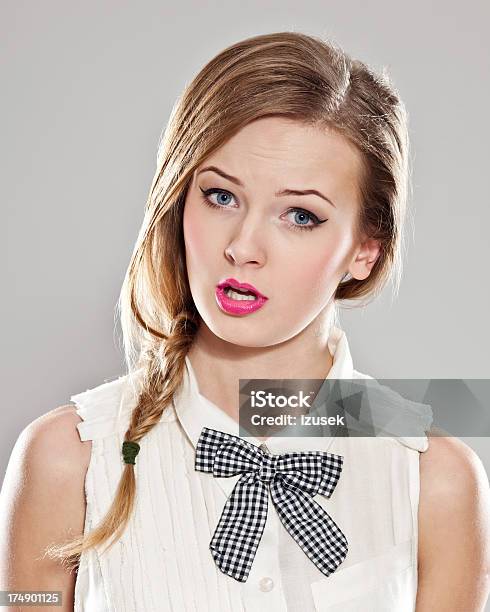 Young Woman Portrait Stock Photo - Download Image Now - 20-24 Years, Adult, Adults Only