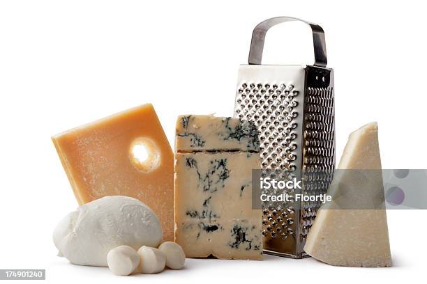 Käse Verschiedene Italienischen Käse Stockfoto und mehr Bilder von Italienische Küche - Italienische Küche, Käse, Blauschimmelkäse