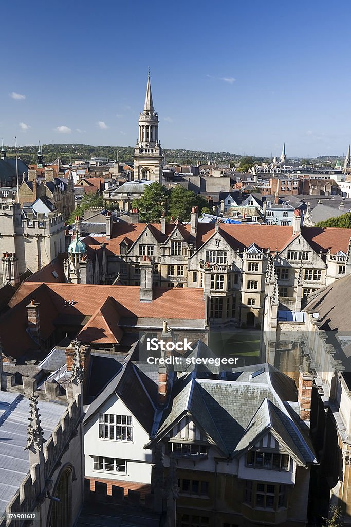 Oxford a partir de cima - Royalty-free Campus Foto de stock