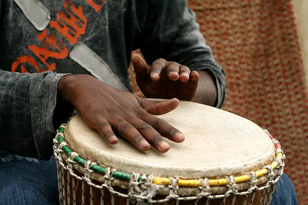 african drummer