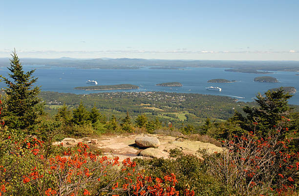 istock Cadillac Mountain & Bar Harbor, Maine 174902032