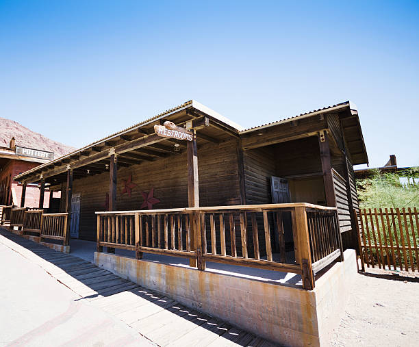 istock The restroom in Calico - California 174902075