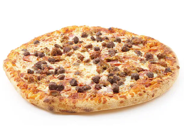 Photo of meat lovers pizza #3