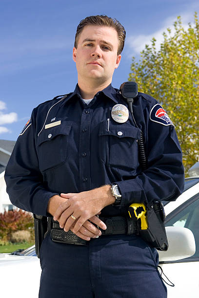 istock Police Officer Portrait 174902333
