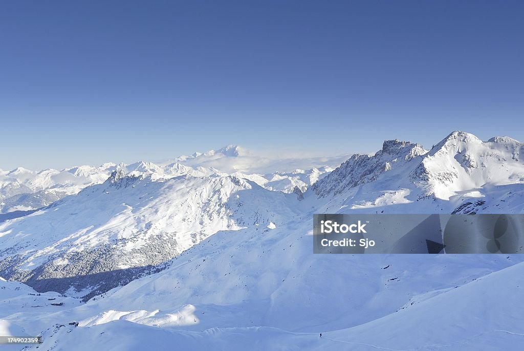 Alpi francesi - Foto stock royalty-free di Alpi