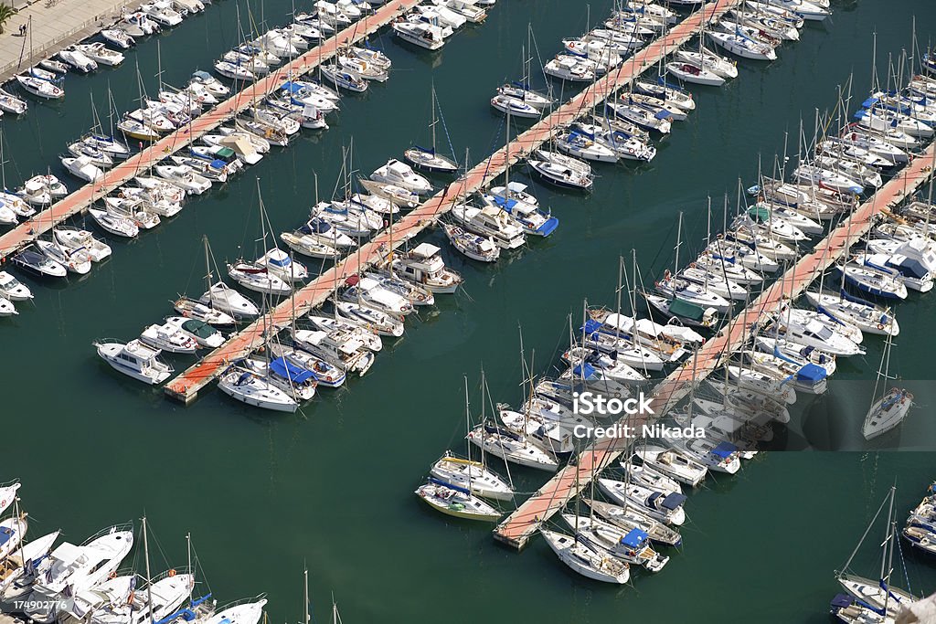 Jachthafen Hafen - Lizenzfrei Anlegestelle Stock-Foto