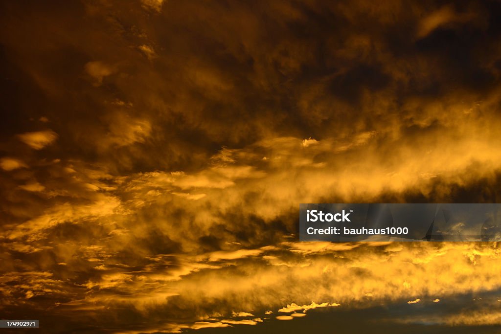 Nuvens de tempestade - Royalty-free Agoirento Foto de stock