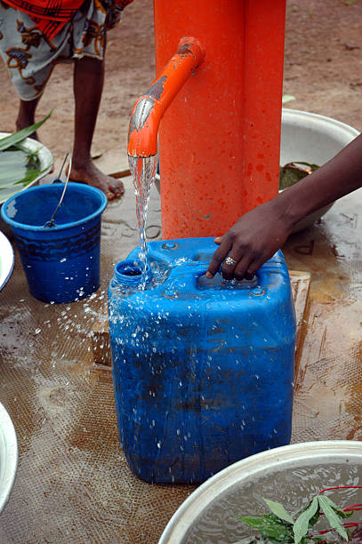 istock Village Water Fountain 174903179