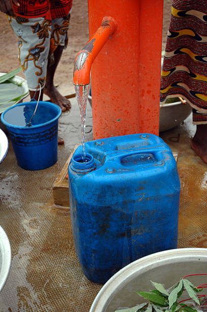 istock Village Water Fountain 174903185