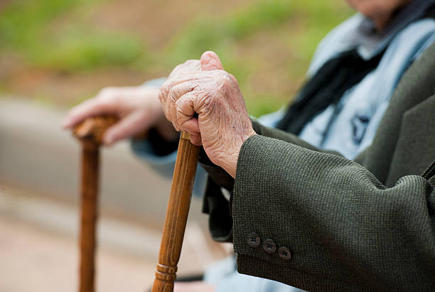 istock Hands of old people 174904262