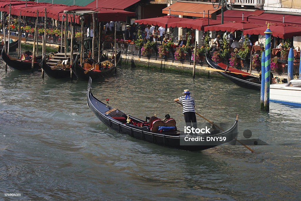 Gran Canal de Venecia, Italia - Foto de stock de Canal - Corriente de agua libre de derechos