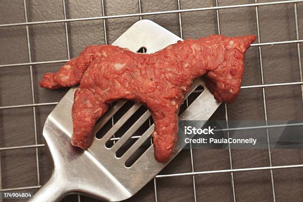 Hamburger Di Carne Di Cavallo - Fotografie stock e altre immagini di Alimentazione non salutare - Alimentazione non salutare, Ambientazione interna, Carne