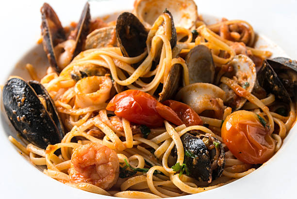 istock Italian Seafood Pasta 174904916