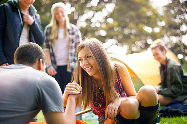 istock campsite arm wrestle 174904960