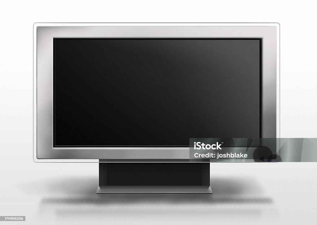 LCD-Flachbildfernseher - Lizenzfrei Ausrüstung und Geräte Stock-Foto