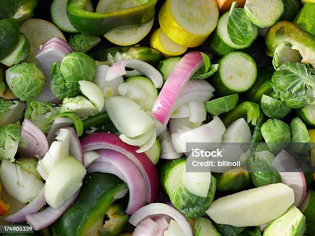 Foto de Seleção De Legumes Crus e mais fotos de stock de Abobrinha - Abobrinha, Abóbora, Alimentação Saudável