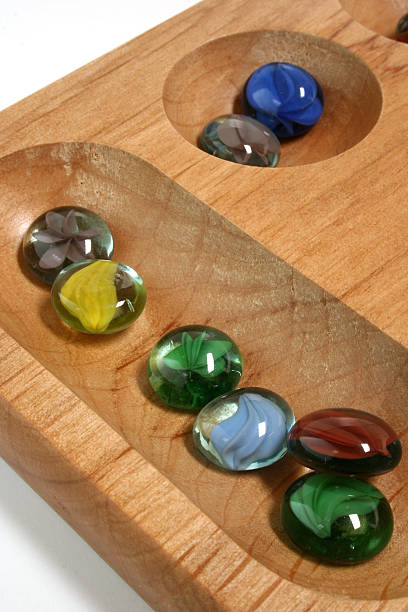 Mancala Board stock photo