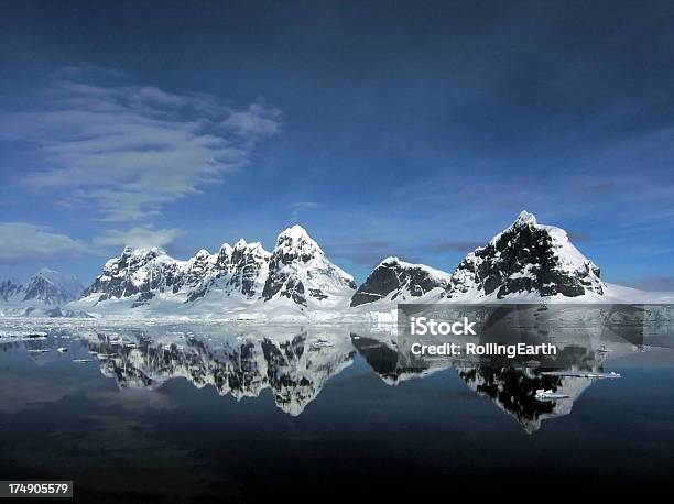 Deep Blue Antarctica Stock Photo - Download Image Now - Antarctica, Black Color, Blue